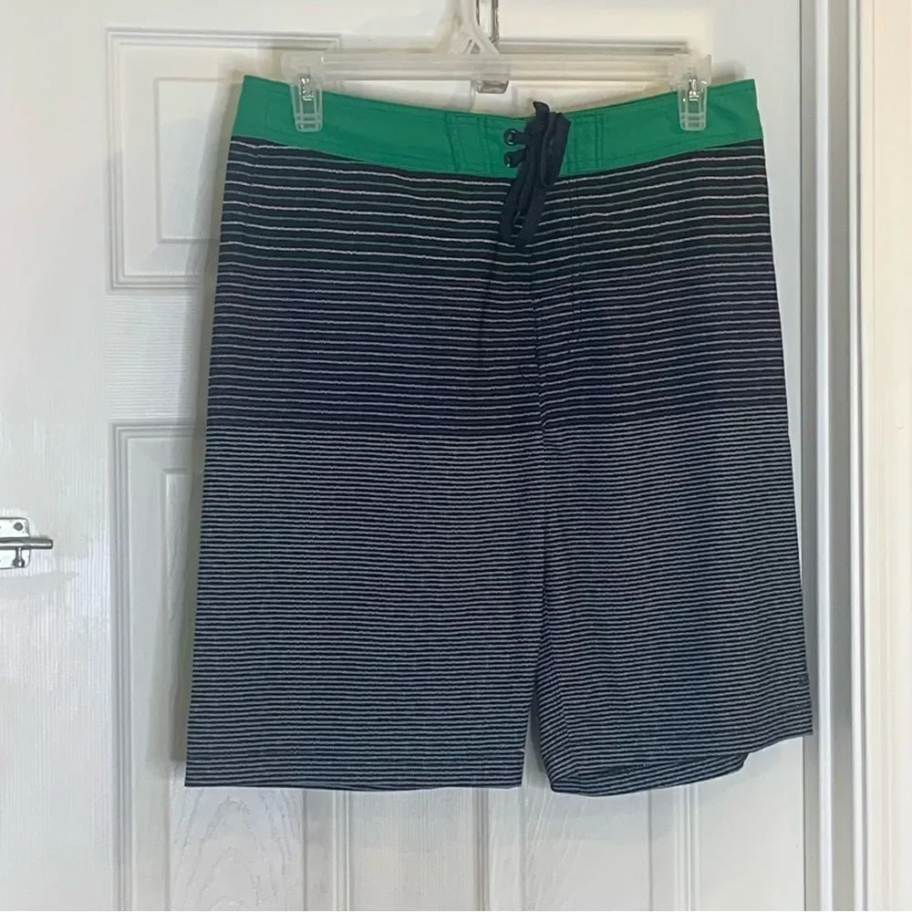 Prana Board Shorts Striped Size 34